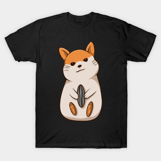 Hamster T-Shirt by Stenau Artwerk